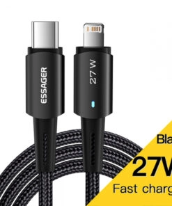 Essager 27W Nylon PD Type-C to Lightning for iPhone