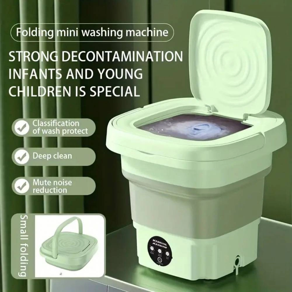 8L Portable Mini Washing Machine