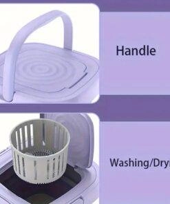 8L Portable Mini Washing Machine