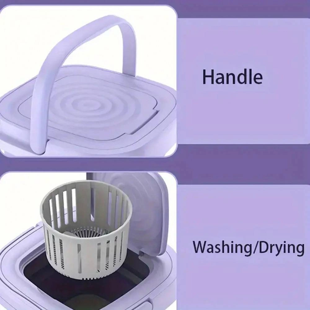 8L Portable Mini Washing Machine