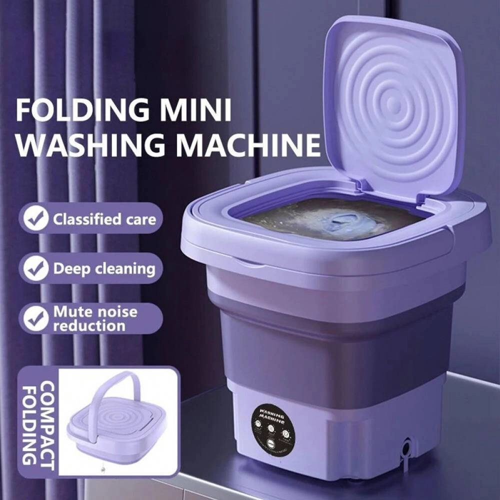 8L Portable Mini Washing Machine