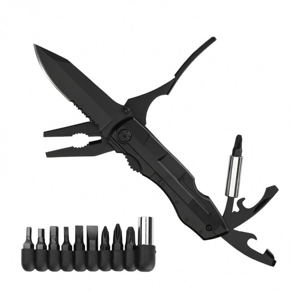 9 in 1 EDC Multitool Pliers Knife for Camping & Adventure