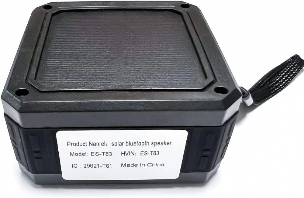 ABFOCE Outdoor Waterproof Mini Solar Bluetooth Speaker