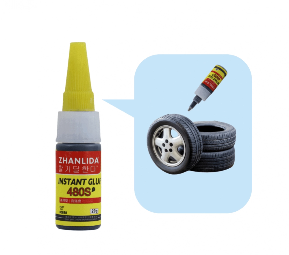 Adhesives Tyre Repair Glue 480S Car Rubber Repair Glue