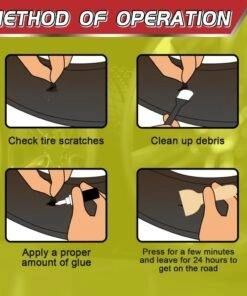 Adhesives Tyre Repair Glue 480S Car Rubber Repair Glue