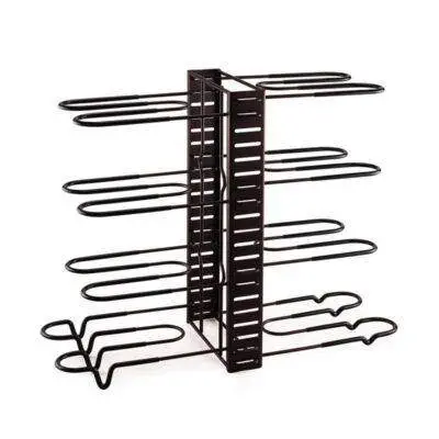 Adjustable 8 Tier Pan and Pot Lid Holder Rack