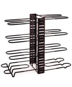 Adjustable 8 Tier Pan and Pot Lid Holder Rack