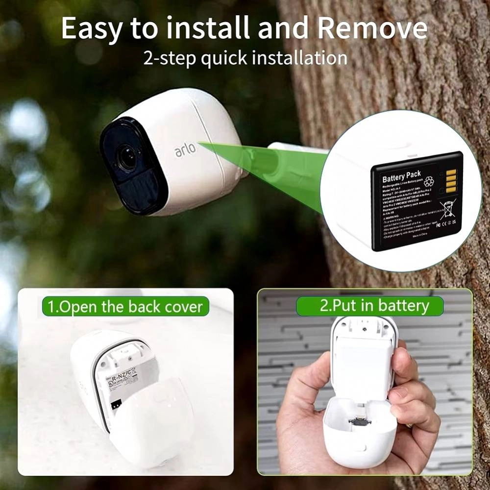 Arlo Pro / Pro 2 Rechargeable Battery