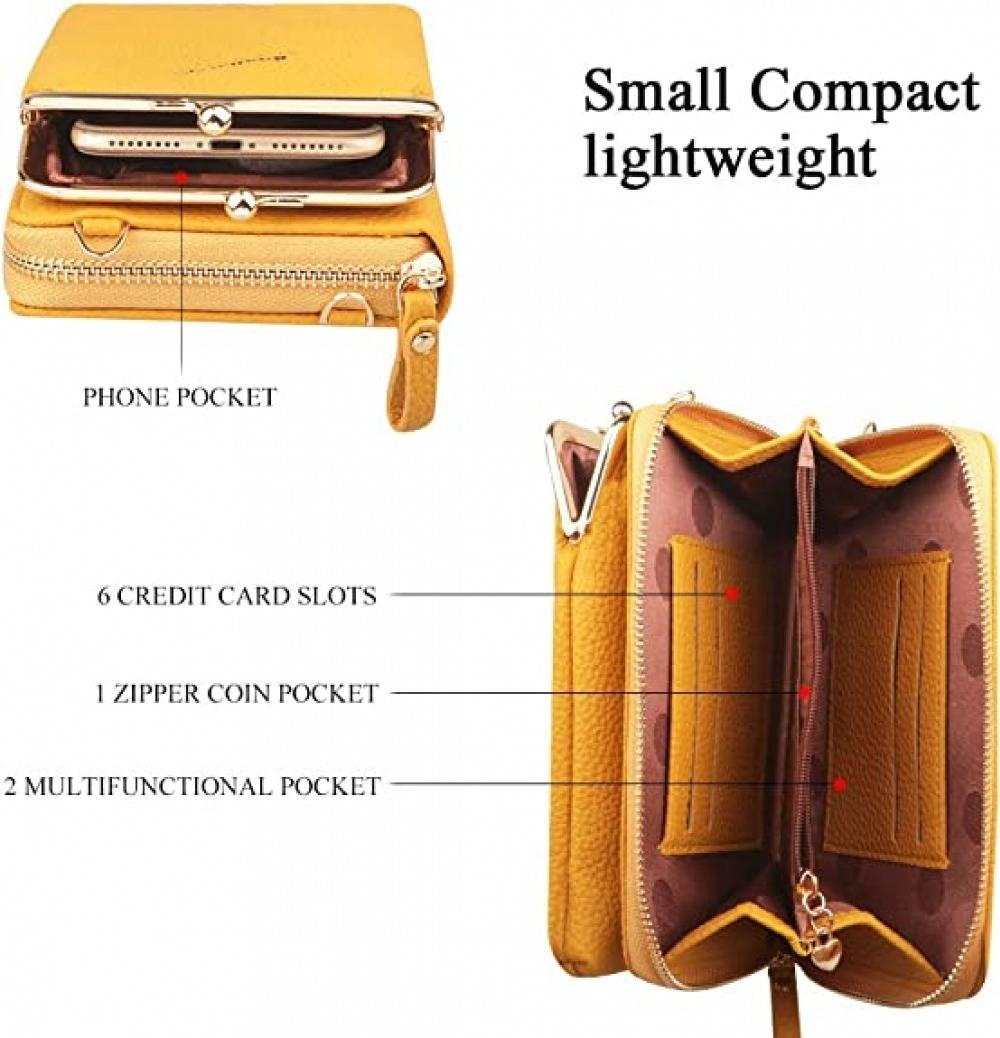Baellerry Small Crossbody Phone Bag for Women