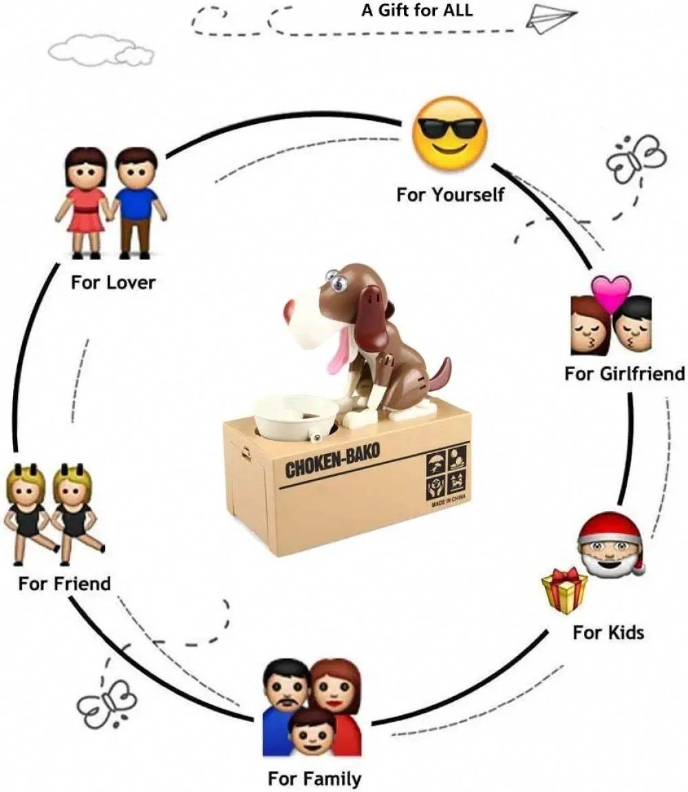 Birthday Gift My Dog Piggy Bank