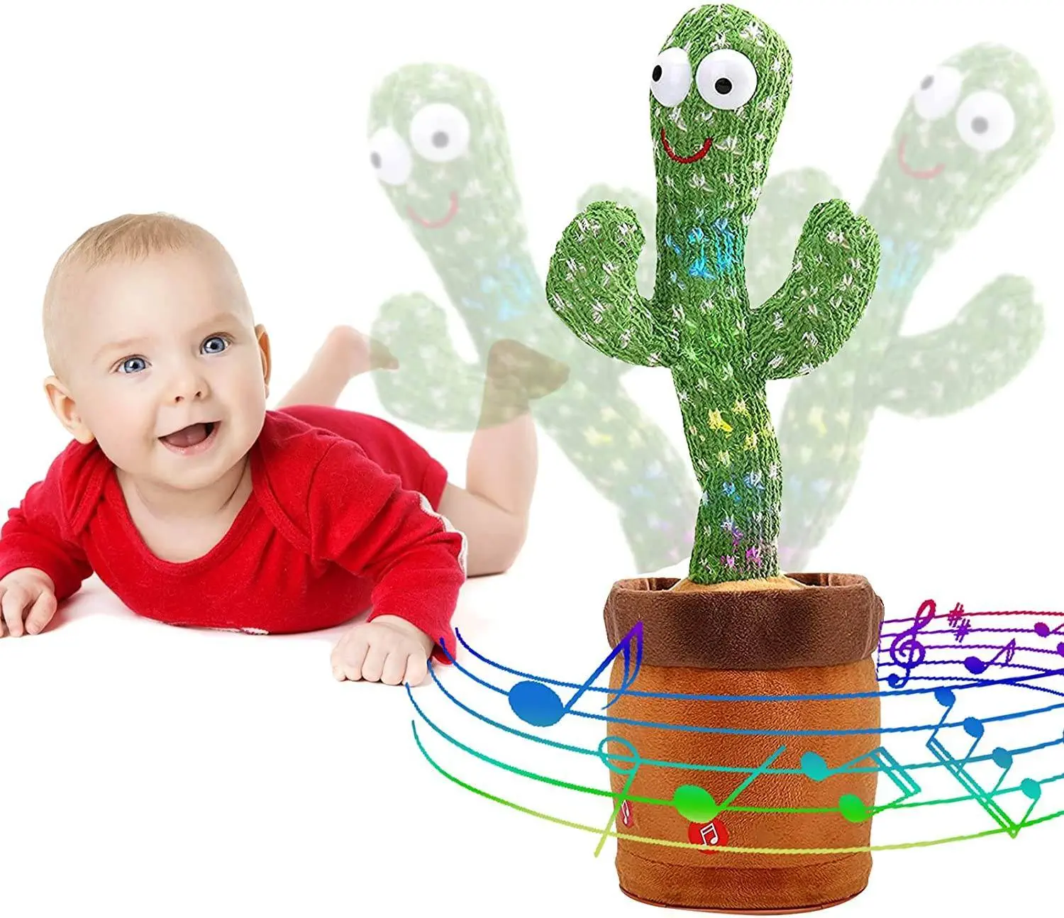 Birthday Gift Talking and Dancing Music Cactus