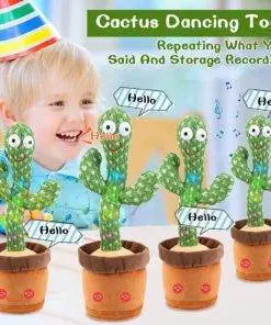 Birthday Gift Talking and Dancing Music Cactus