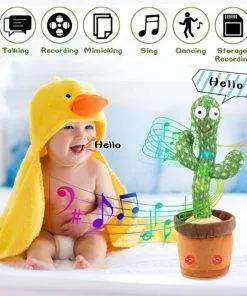 Birthday Gift Talking and Dancing Music Cactus