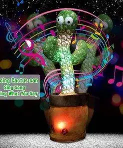 Birthday Gift Talking and Dancing Music Cactus