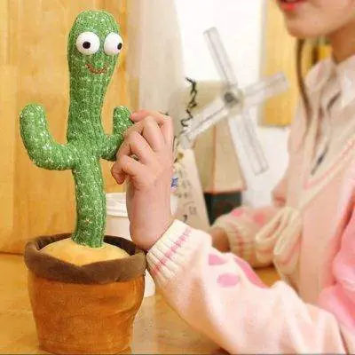 Birthday Gift Talking and Dancing Music Cactus