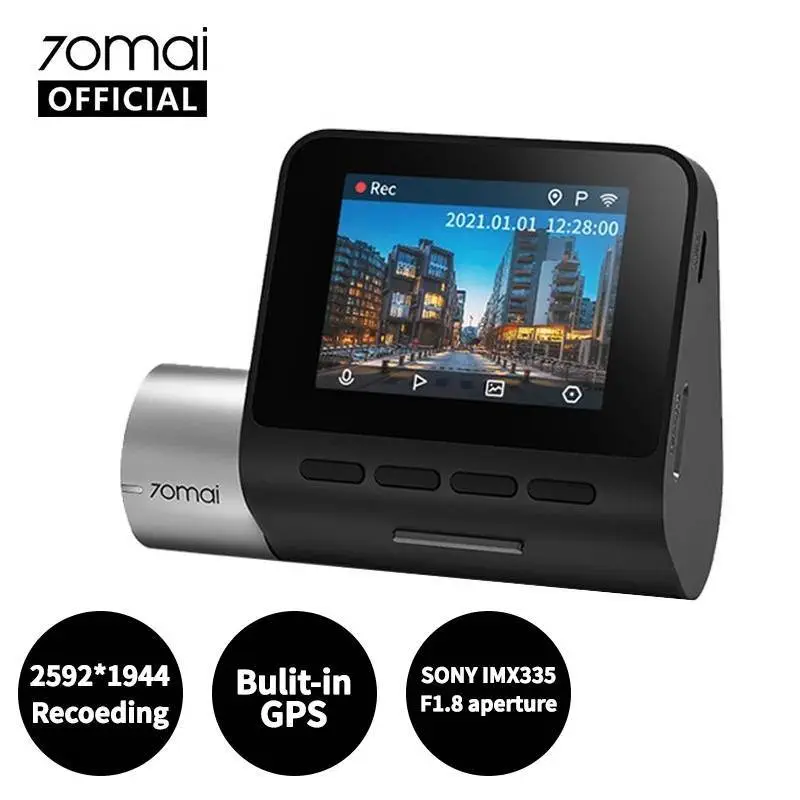 Xiaomi 70mai Dash Cam Plus A500 DVR 1944P