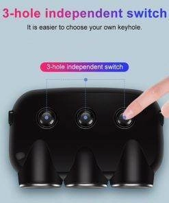 Car Charger Cigarette Lighter Splitter Power Adapter USB Voltage Display 12-24V