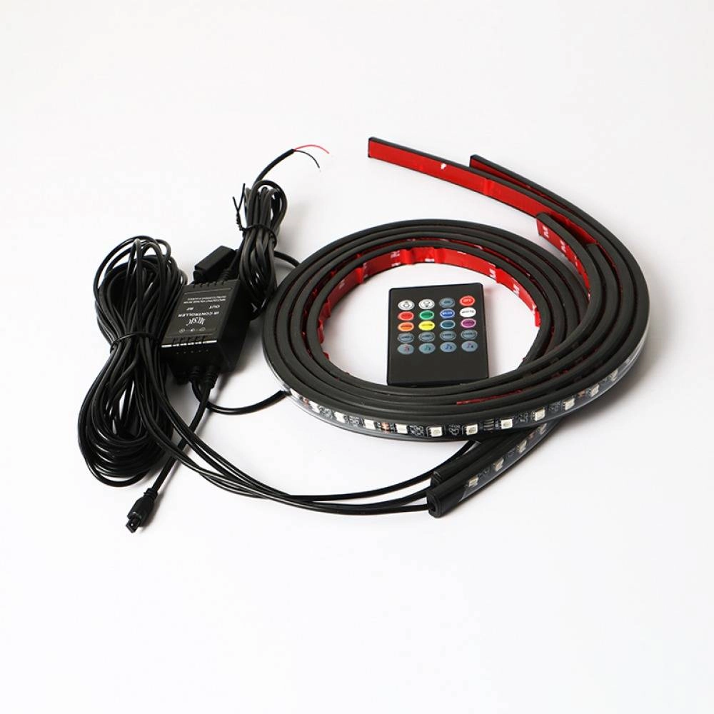 Car Chassis Flexible Strip Neon Glow Lights Auto RGB Underglow Decorative Atmosphere Lamp