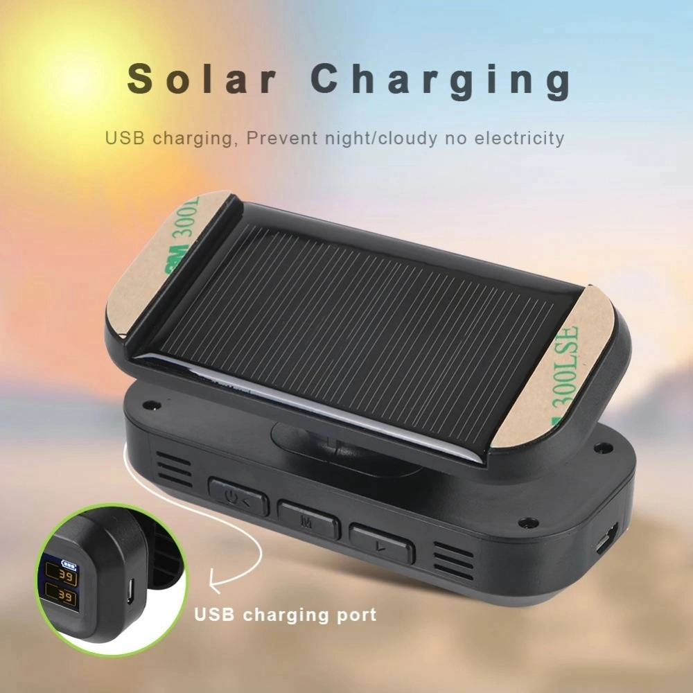 Car Solar Tyre Pressure Monitoring System Vehicle TPMS
