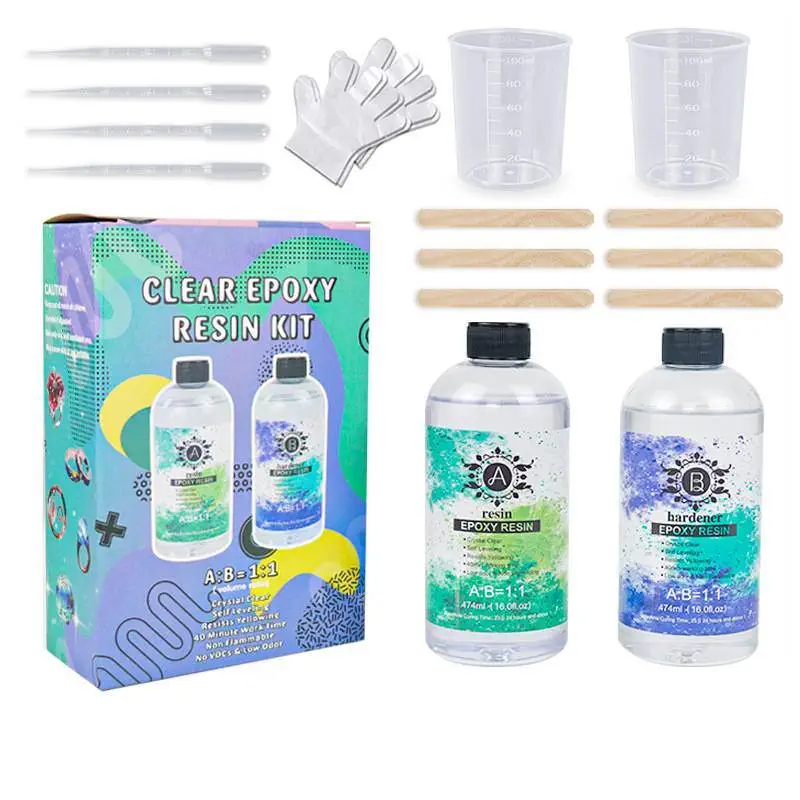 Clear Epoxy Resin Kit 948ml