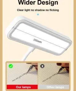 Clip Rechargeable Eye-Protect Wireless Desk Lamp