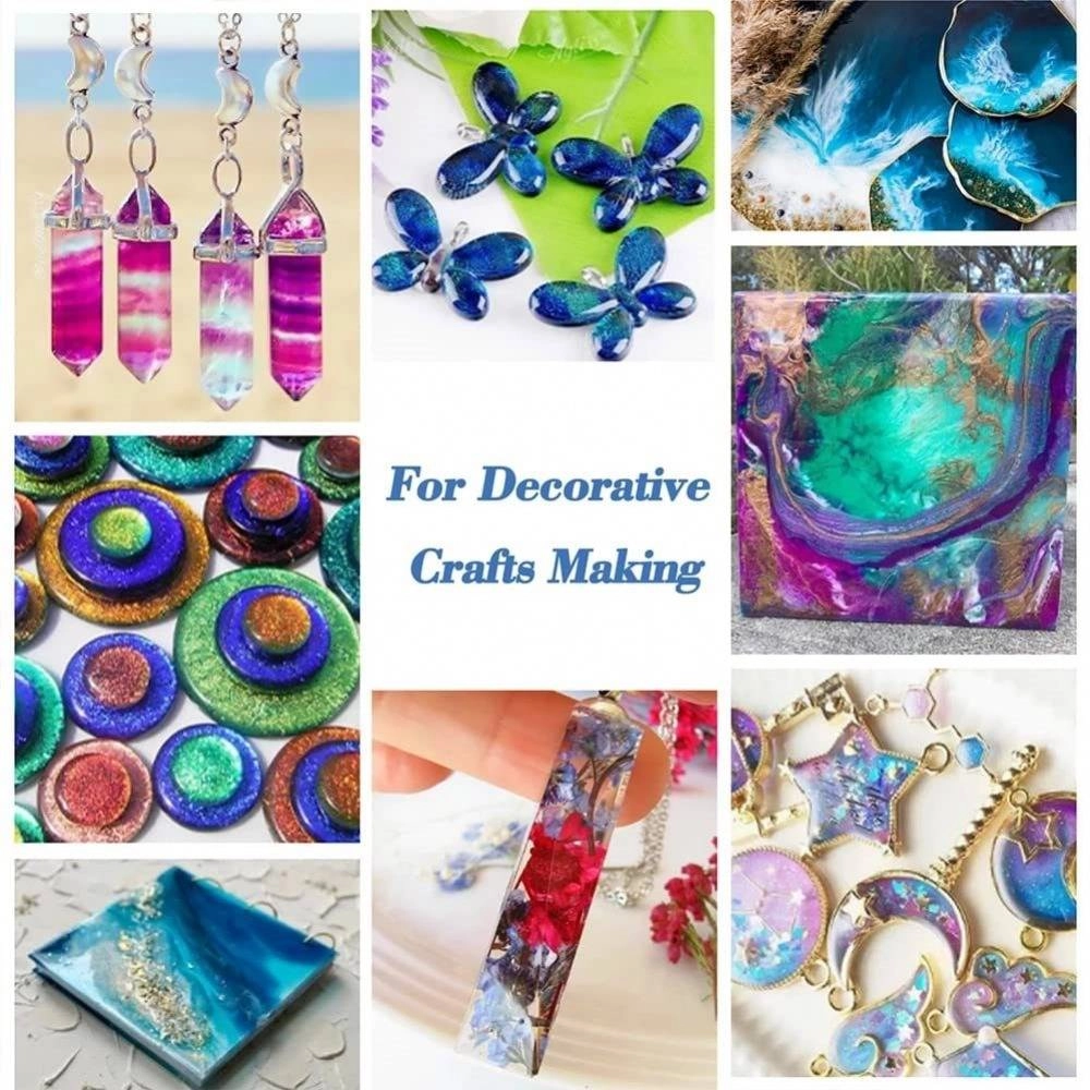 Crystal Clear Ultraviolet Fast Curing UV Resin 100G