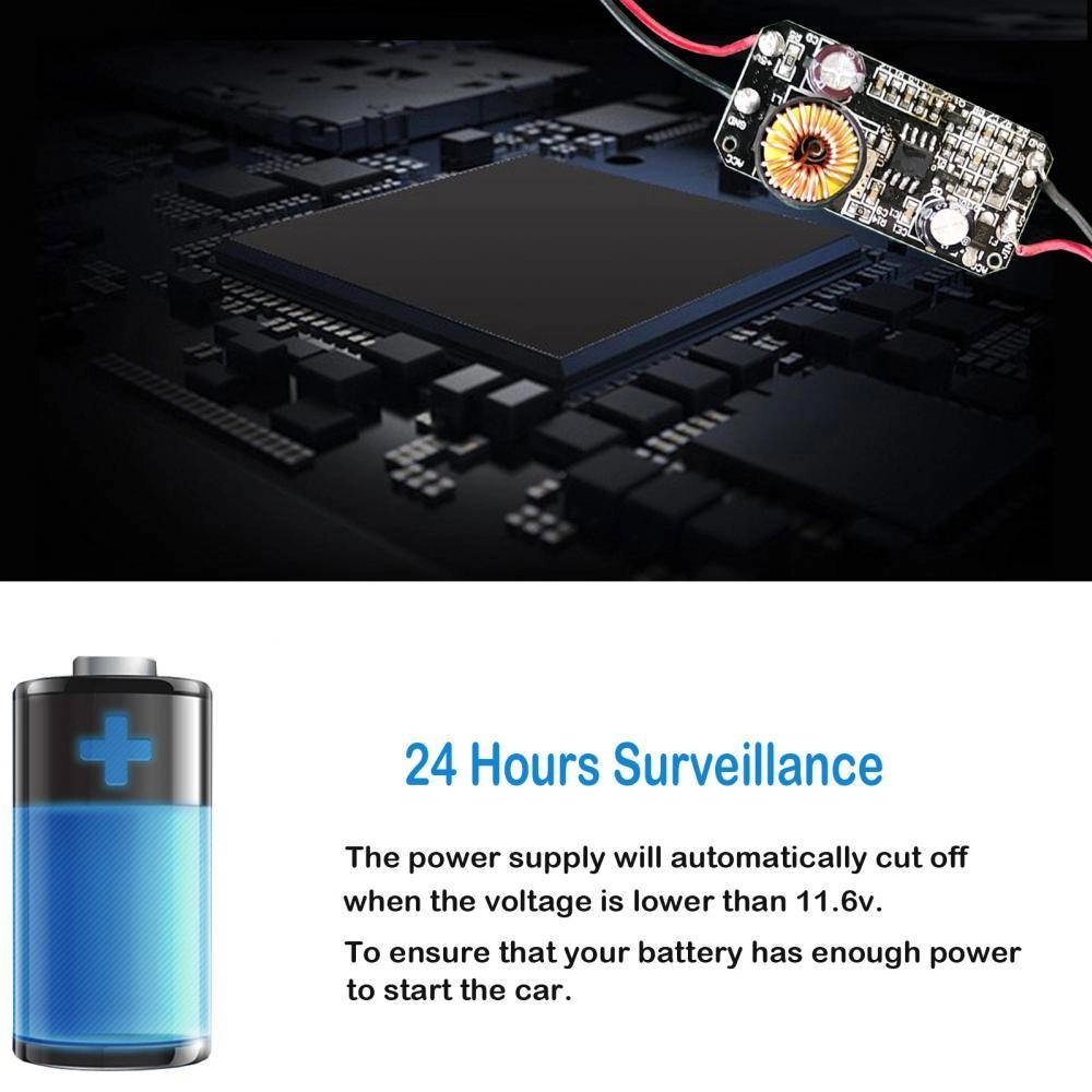 Dash cam charger hardwire Fuse kit For Camera Recorder DVR Exclusive Power Supply Box