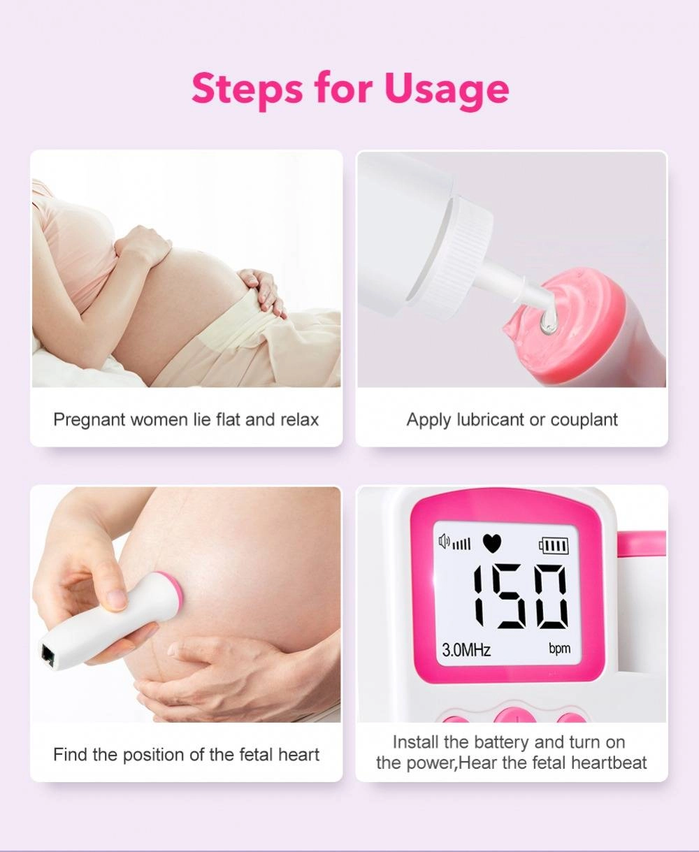 Doppler Baby Fetal Heart Rate Monitor