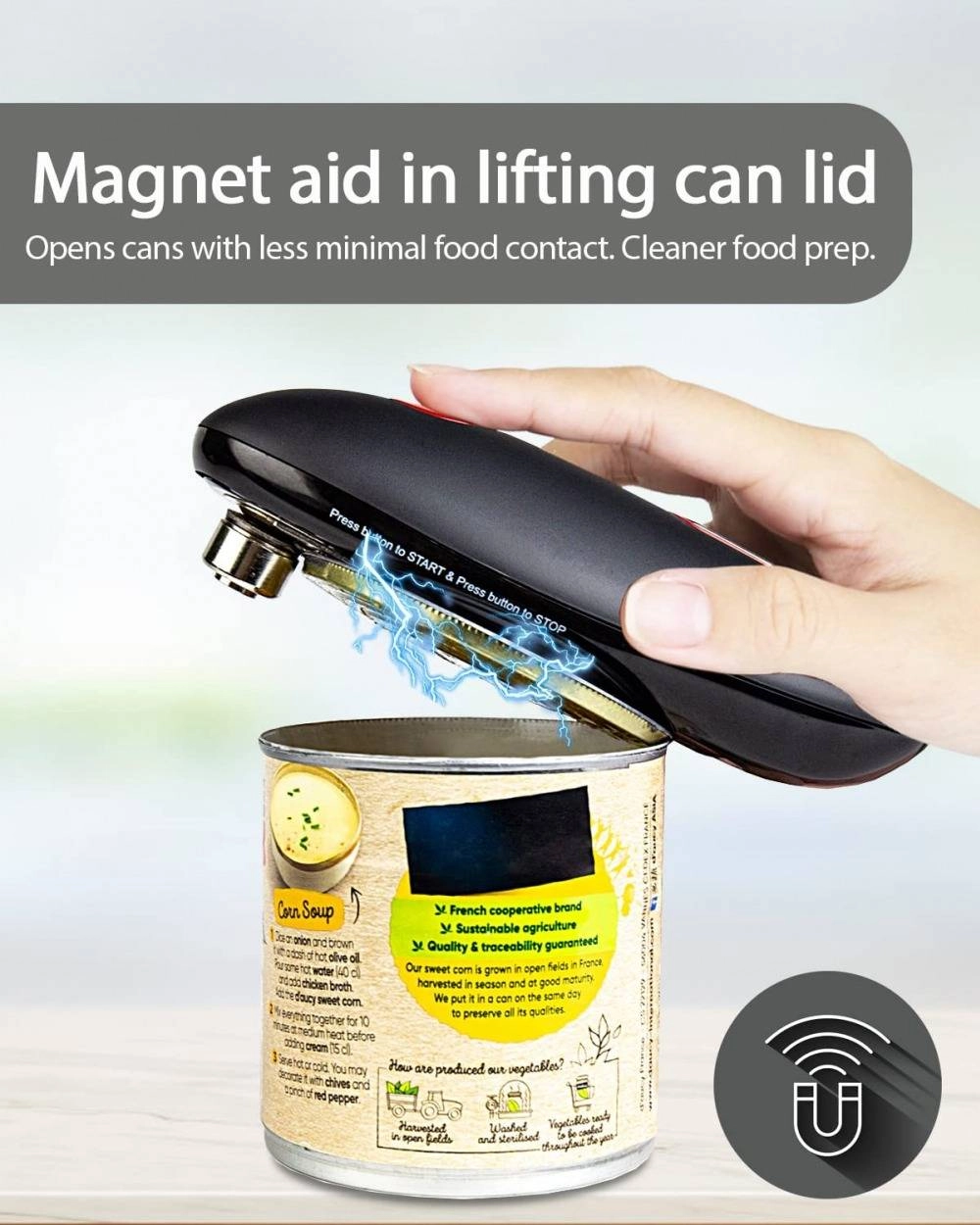 Electric Automatic Can Opener