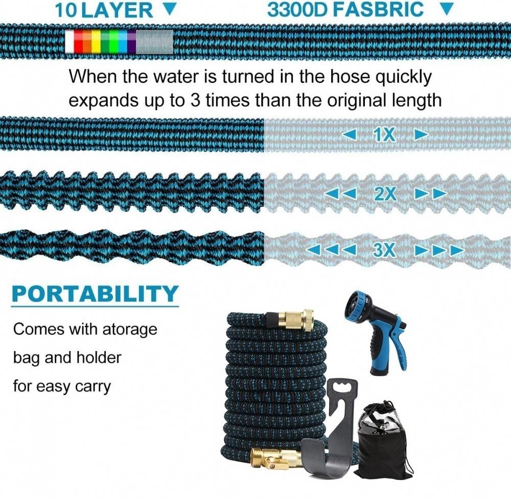 Expandable Garden Hose 22.5M – Flexible Heavy-Duty