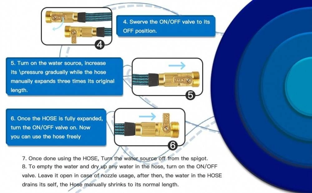 Expandable Garden Hose 22.5M – Flexible Heavy-Duty