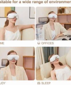Eye Massager Heated Eye Therapy Mask with Air Compression