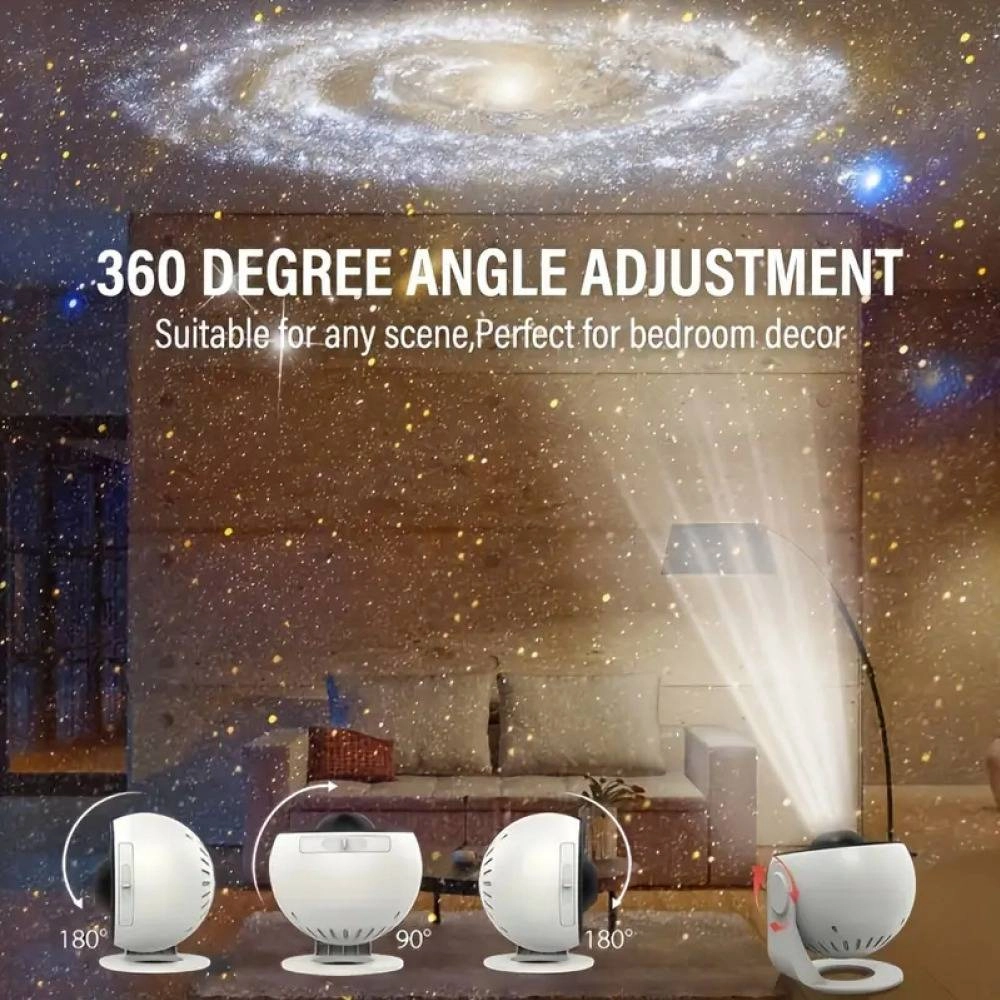 Galaxy Projector Starlight Lamp with 13 Film Discs