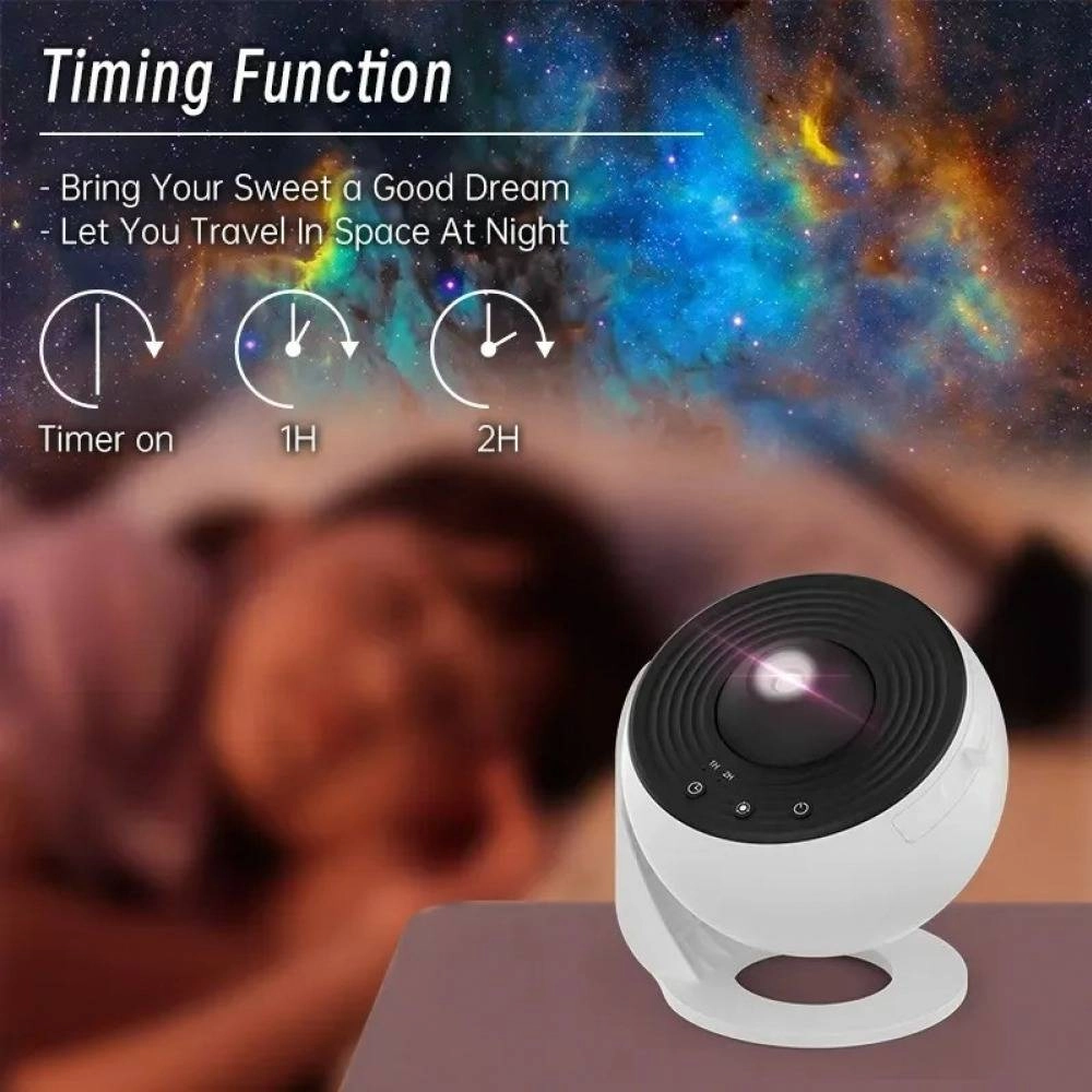 Galaxy Projector Starlight Lamp with 13 Film Discs