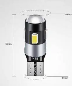 T10 Canbus LED park light bulb with 5630 SMD 129.1lm High Lumen Super Bright
