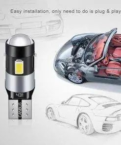 T10 Canbus LED park light bulb with 5630 SMD 129.1lm High Lumen Super Bright