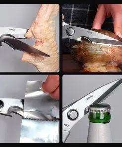 Multifunctional Kitchen Shears Stainless Steel Scissors