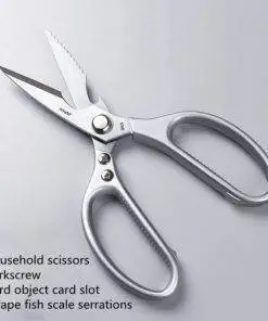 Multifunctional Kitchen Shears Stainless Steel Scissors