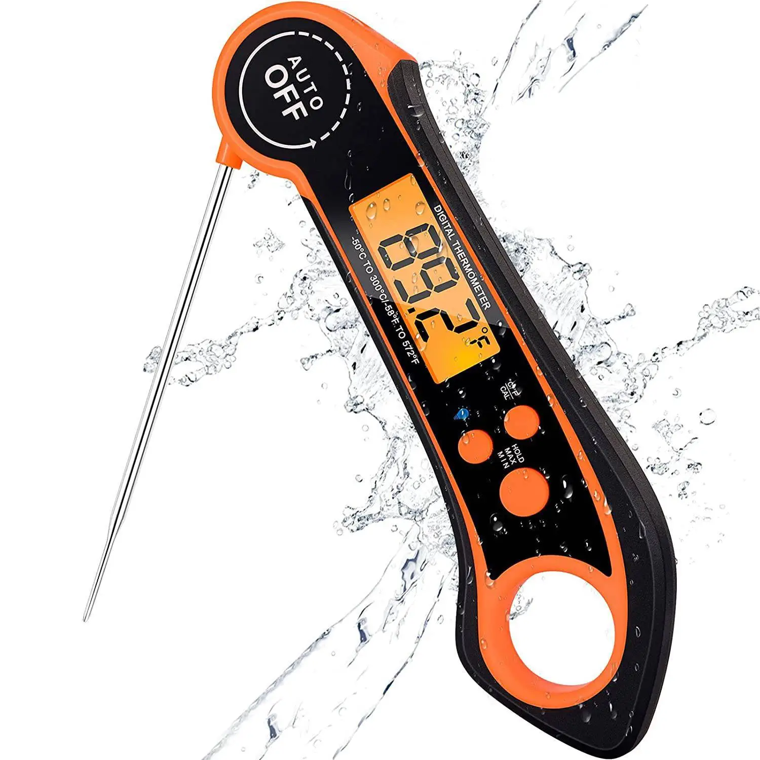 Auto ON/OFF Kitchen Digital Baking Meat Thermometer