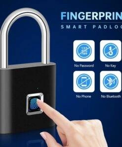 Keyless GYM Outdoor Waterproof Fingerprint Padlock