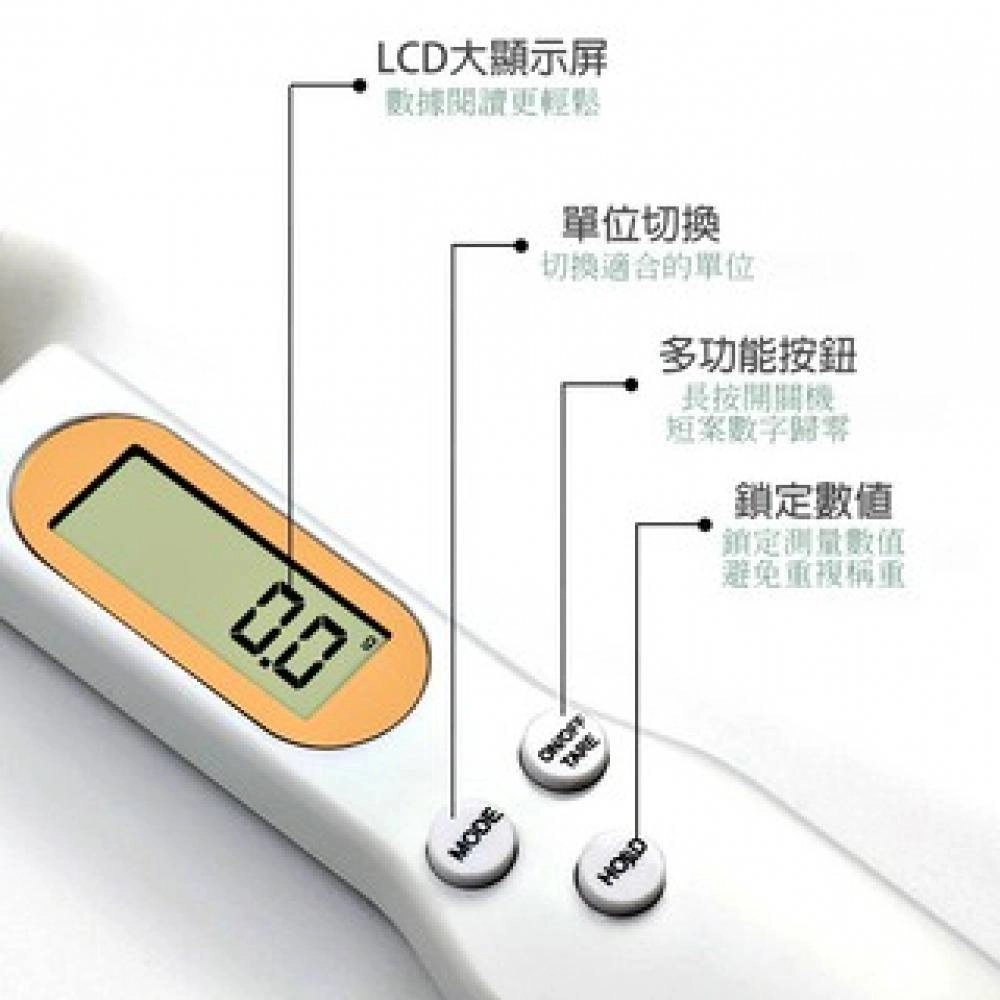 LCD Digital Kitchen Scale Electronic Measuring Spoon 500g