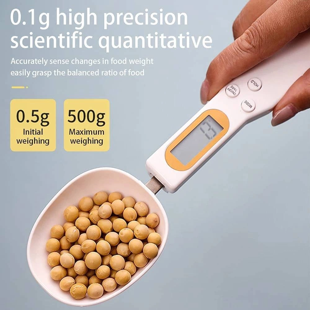 LCD Digital Kitchen Scale Electronic Measuring Spoon 500g