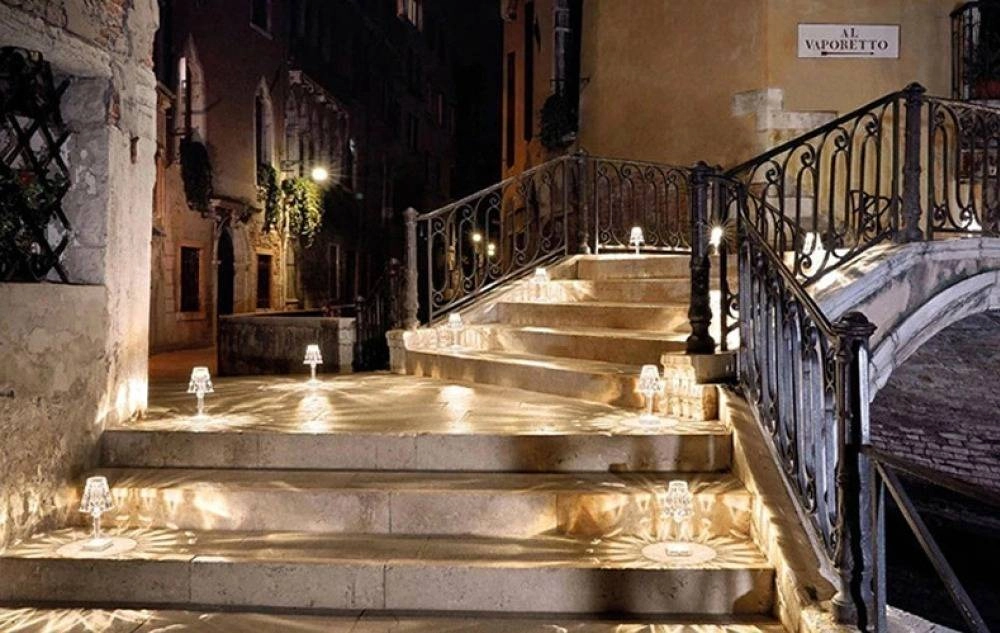 LED Diamond Crystal Light Desk Lamp