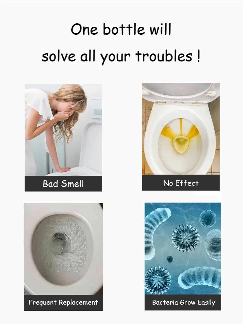 Long-lasting Toilet Cleaning Gel Toilet Cleaner