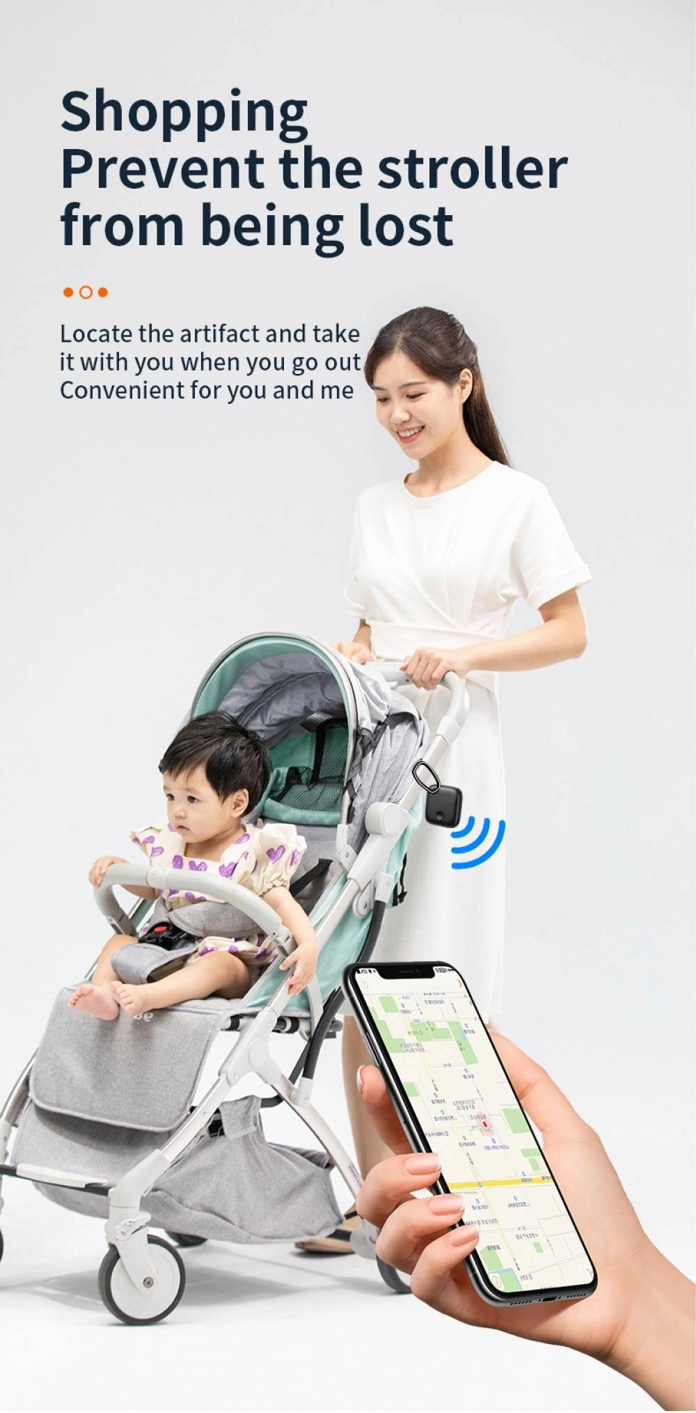 MFi Certificated iTag GPS Tracker for iPhone Apple Find My