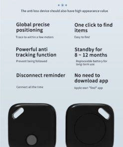 MFi Certificated iTag GPS Tracker for iPhone Apple Find My
