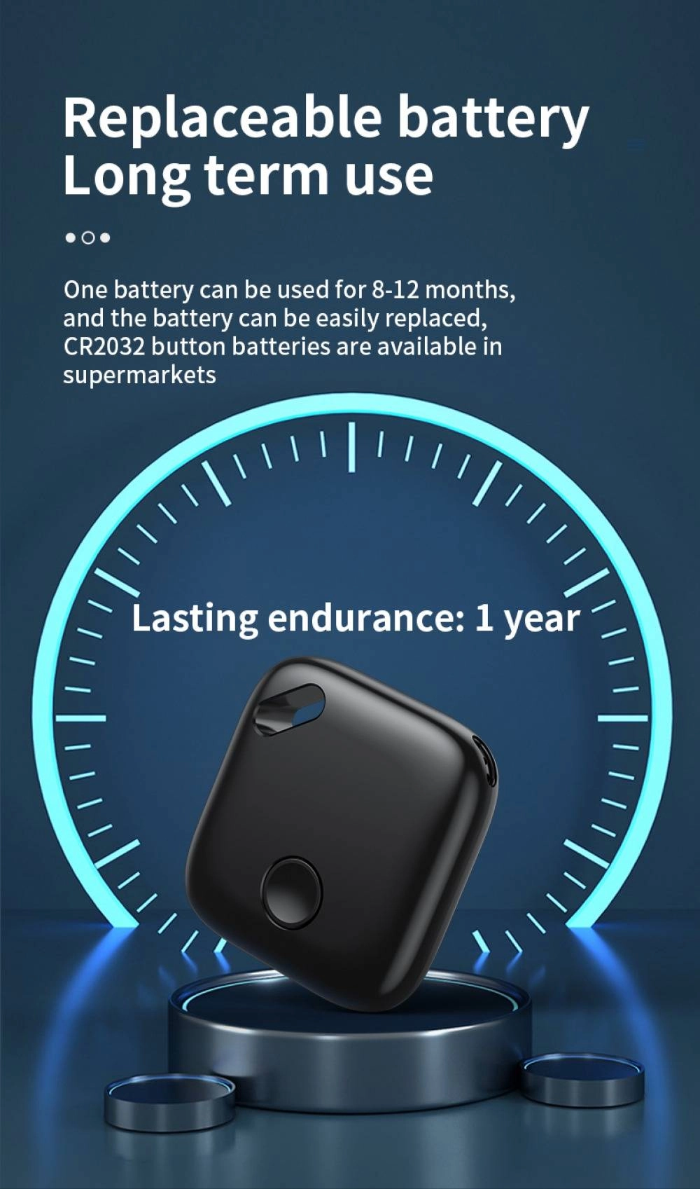 MFi Certificated iTag GPS Tracker for iPhone Apple Find My