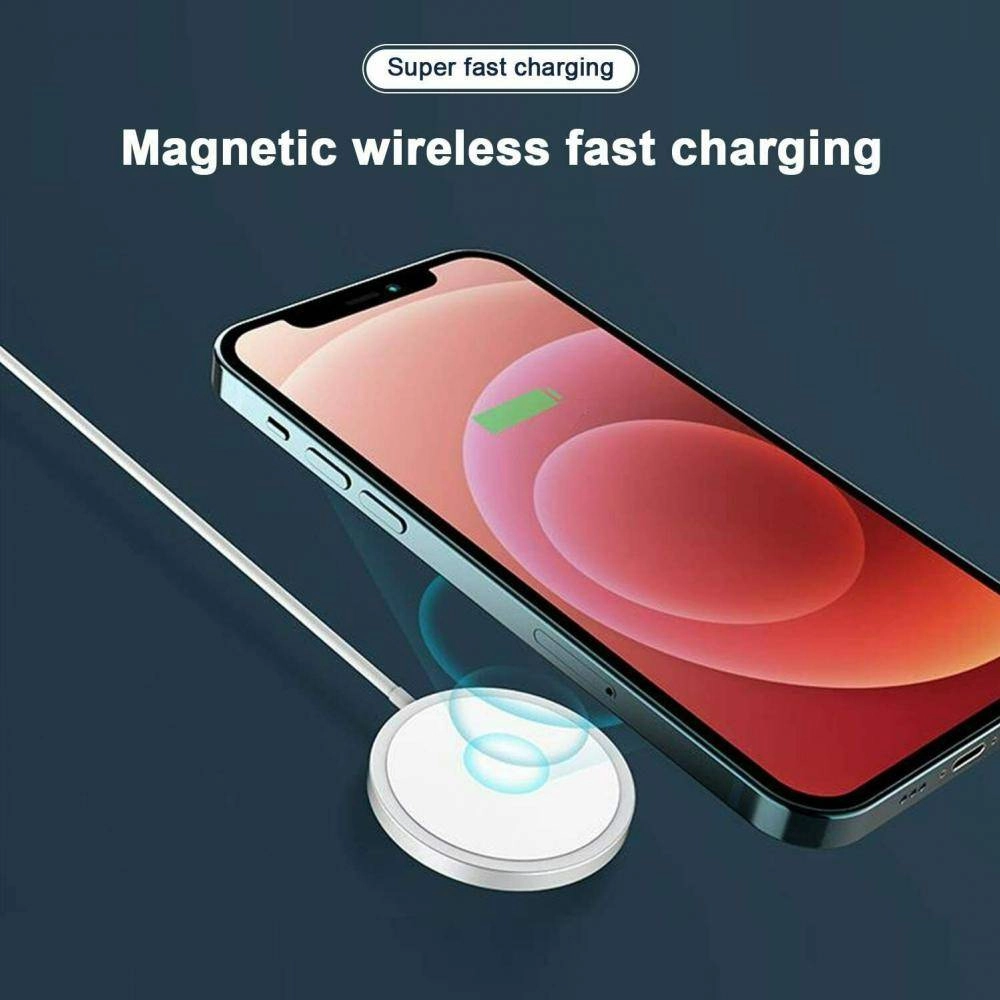 Magnetic 15W Fast Wireless MagSafe Charger for iPhone 15 14