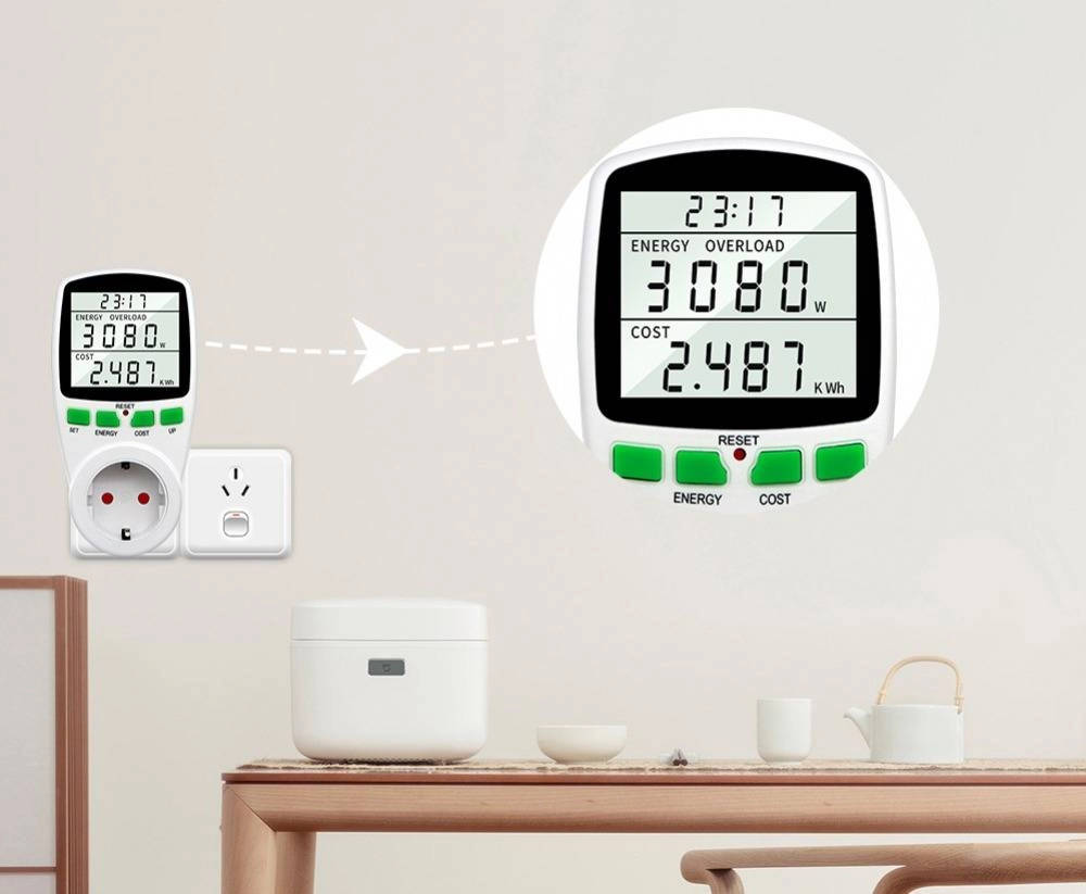 Mains Power Meter Monitor AU/NZ Plug