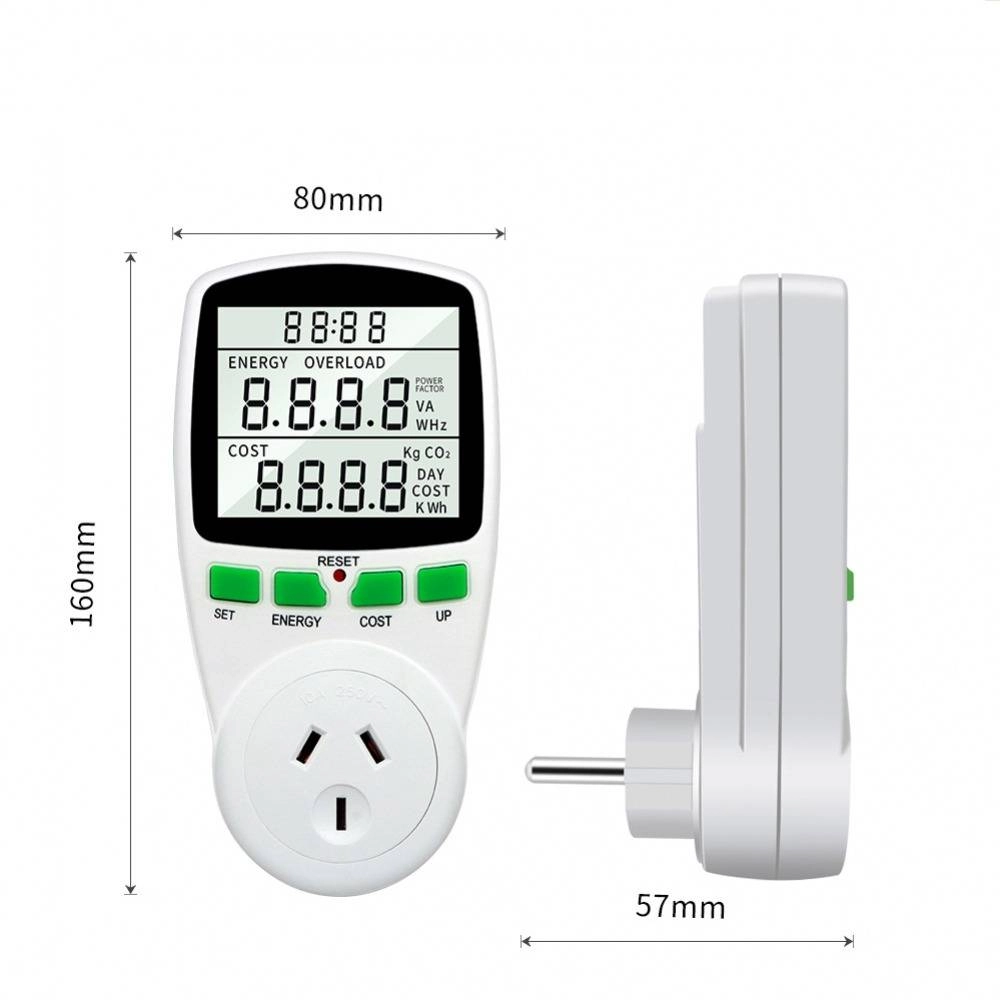 Mains Power Meter Monitor AU/NZ Plug